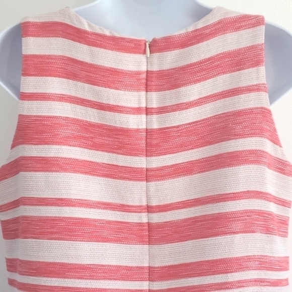 Cupcakes and Cashmere Athena Jacquard-Knit Striped Sleeveless shift dress size S - Picture 4 of 5